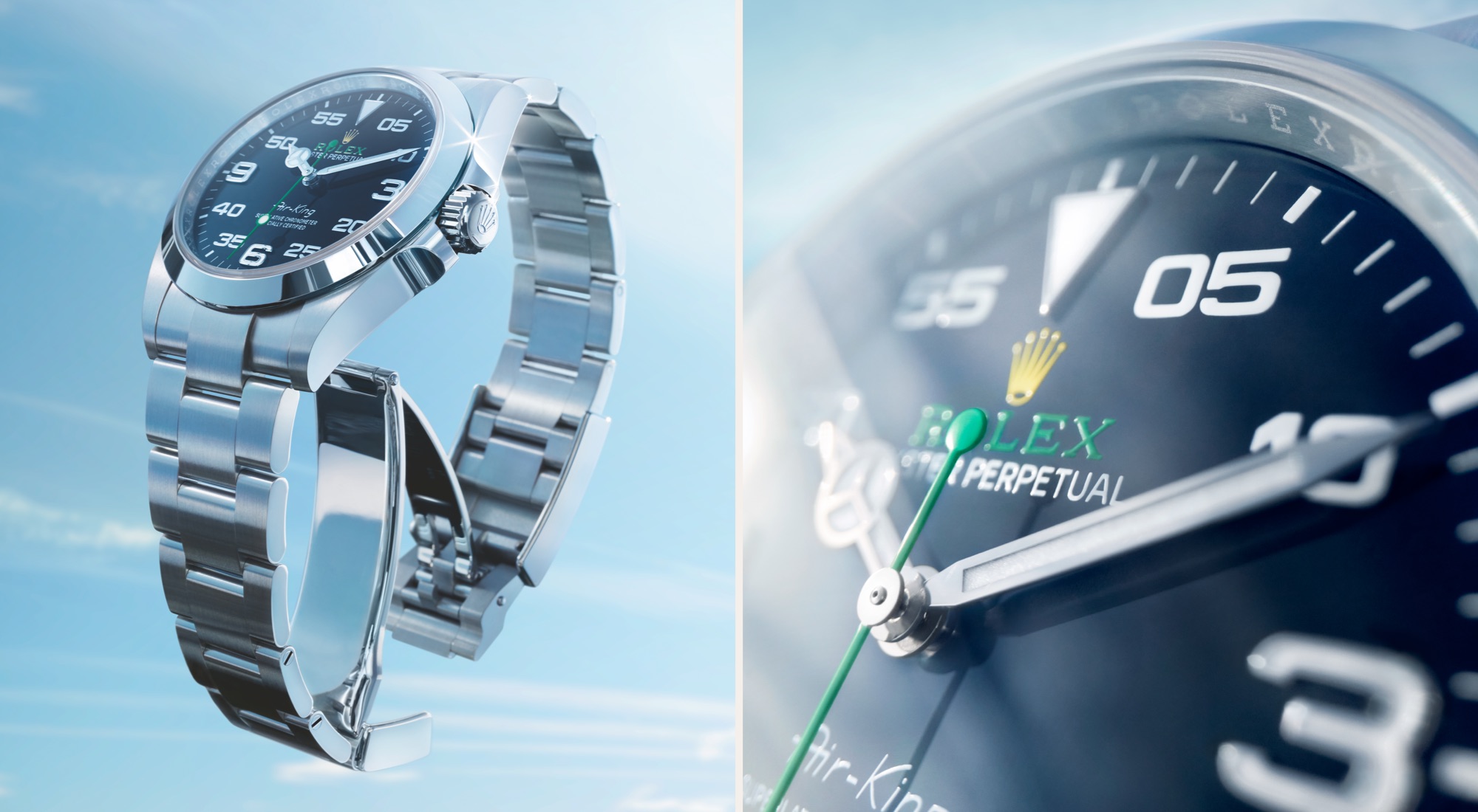 relógios rolex Air-King - Sara Joias