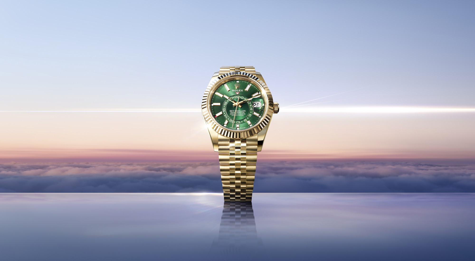 relógios rolex Sky-Dweller - Sara Joias